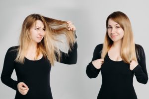 Decide between relaxing hair or rebonding for manageable hair