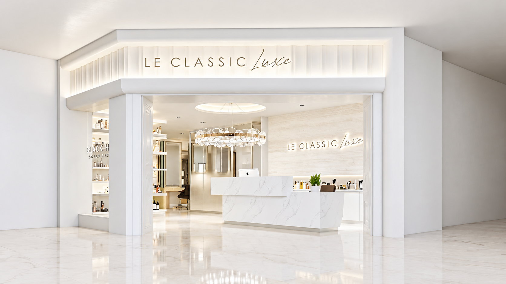 Le Classic Luxe Spa Storefront